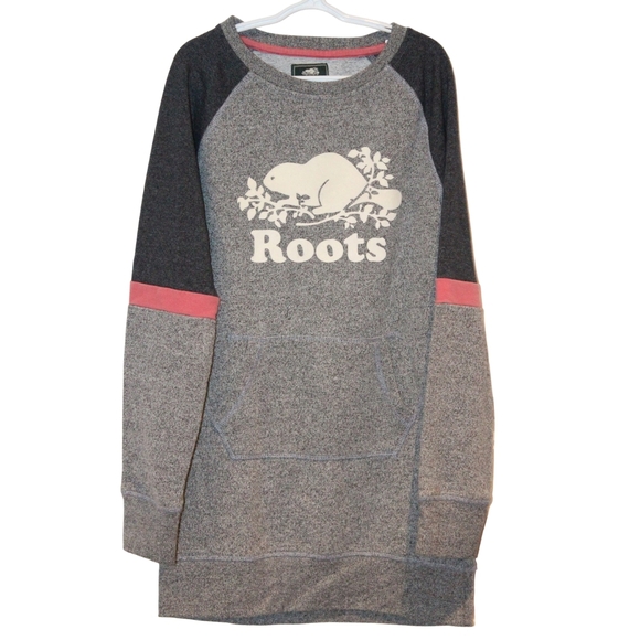 Roots Other - 2/$50 🏷 Roots Grey Crewneck Sweater Dress Size 11/12